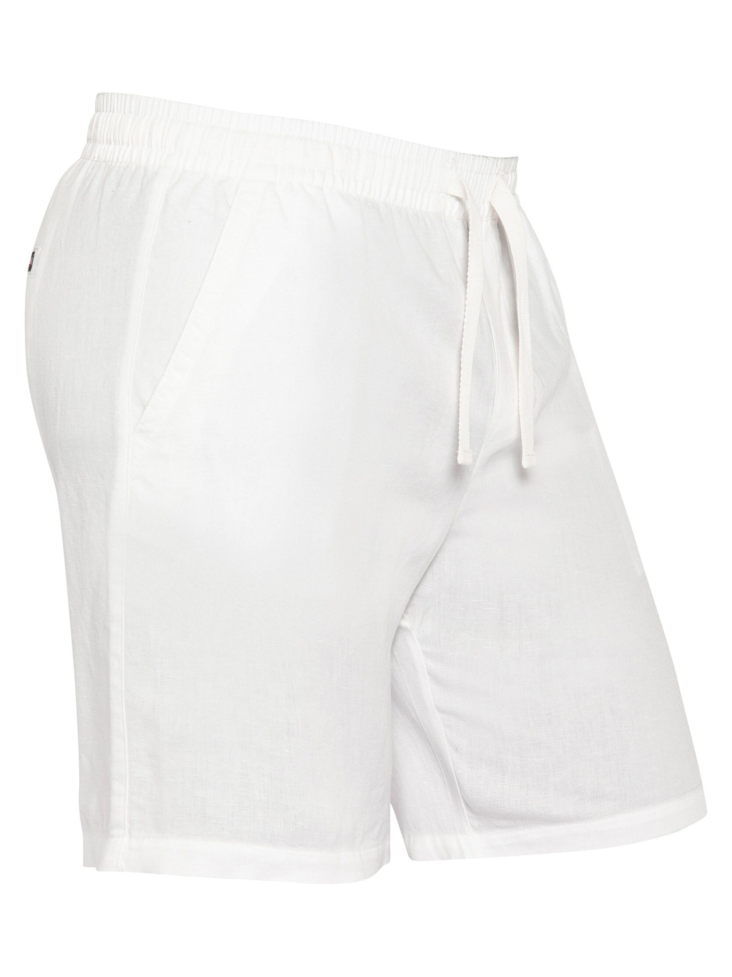 Coupe slim Pantalon Schott NYC en blanc