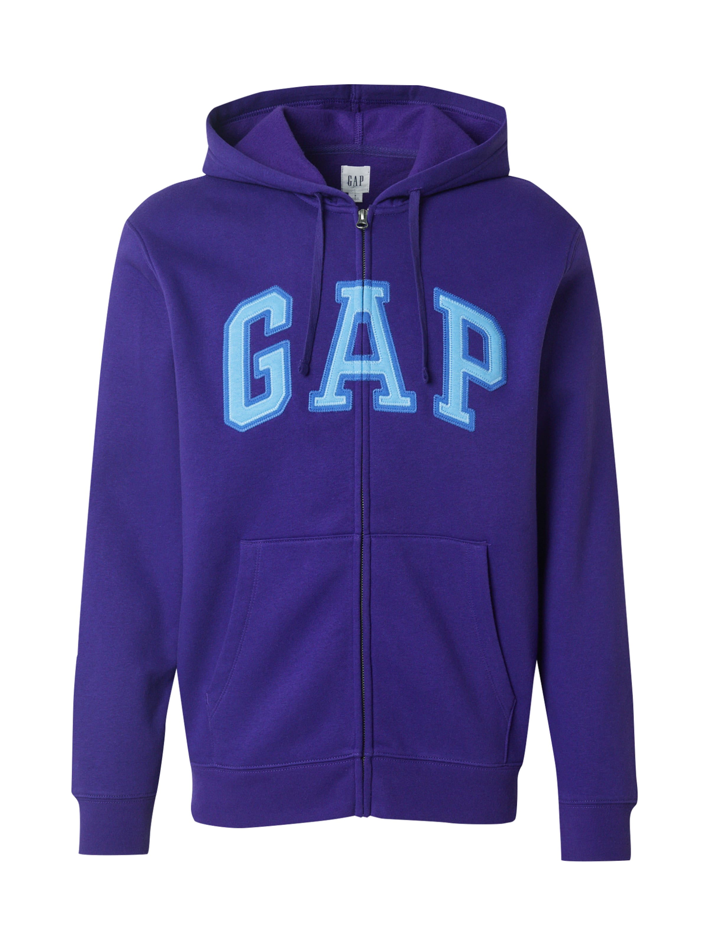 Hanorac 'HERITAGE' de la GAP pe mov: față