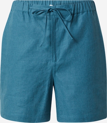 ABOUT YOU x Alvaro Soler Regular Pants 'Xaver' in Blue: front