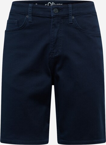 s.Oliver Jeans in Blauw: voorkant