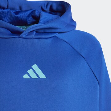 ADIDAS SPORTSWEAR Sportief sweatshirt 'Train' in Blauw