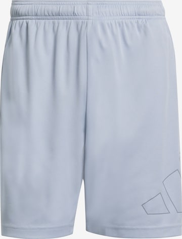 ADIDAS PERFORMANCE Loose fit Workout Pants in Grey: front