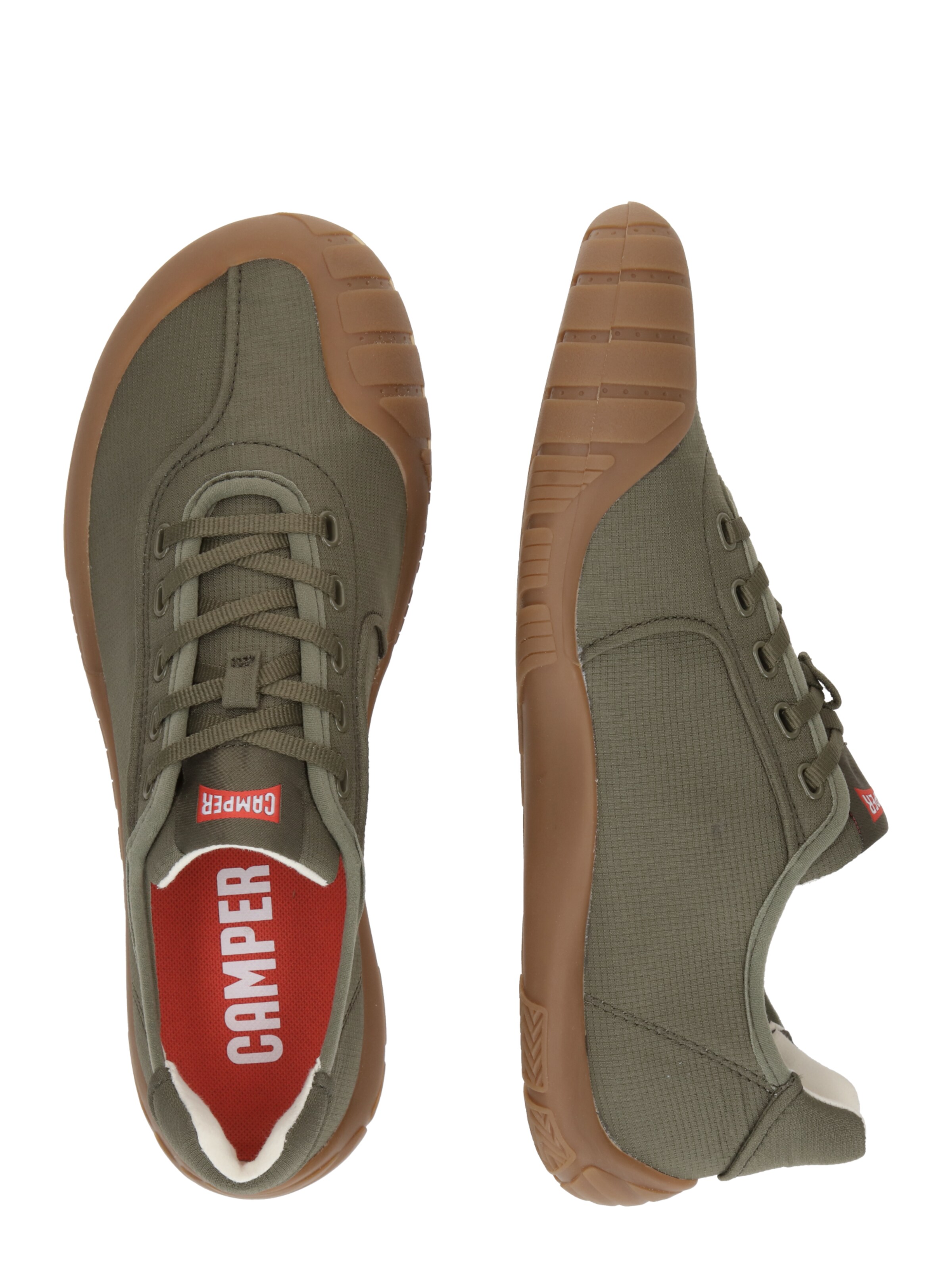 CAMPER Σνίκερ χαμηλό 'Peu Path' σε πράσινο