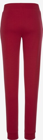 KangaROOS Tapered Pajama Pants in Red