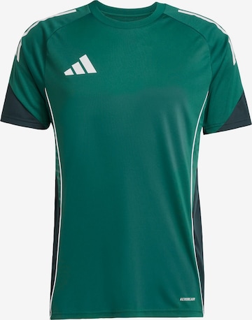 T-Shirt fonctionnel 'Tiro 25 Competition' ADIDAS PERFORMANCE en vert : devant