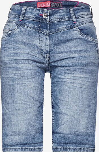 CECIL Shorts in blue denim, Produktansicht