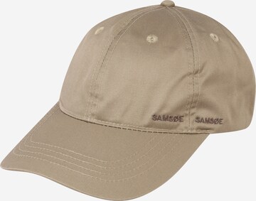 Casquette 'Aribo' Samsøe Samsøe en beige : devant