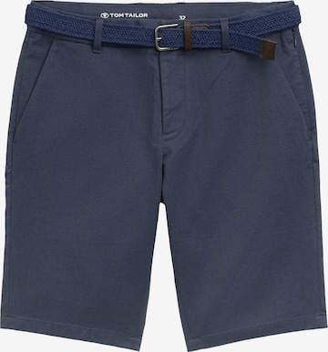 TOM TAILOR Trousers in Blue: front