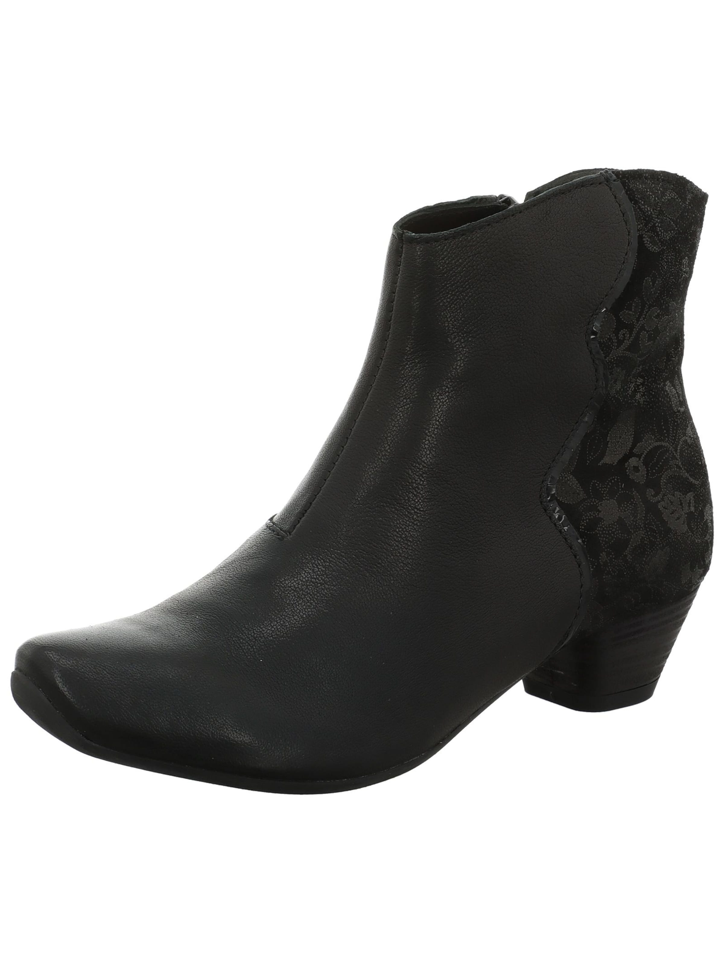 Ankle boots 'Aida' di THINK! in nero: frontale