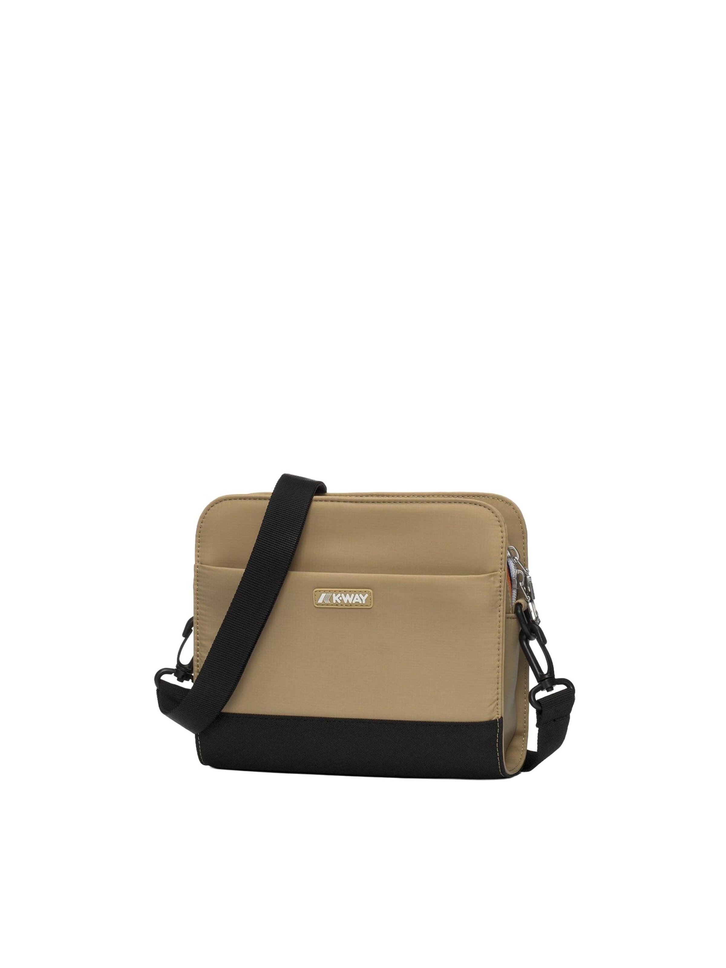 K-Way - Bolso saco 'K-WAY MARYBELL POUCH BAG BORSA' en beige: frente