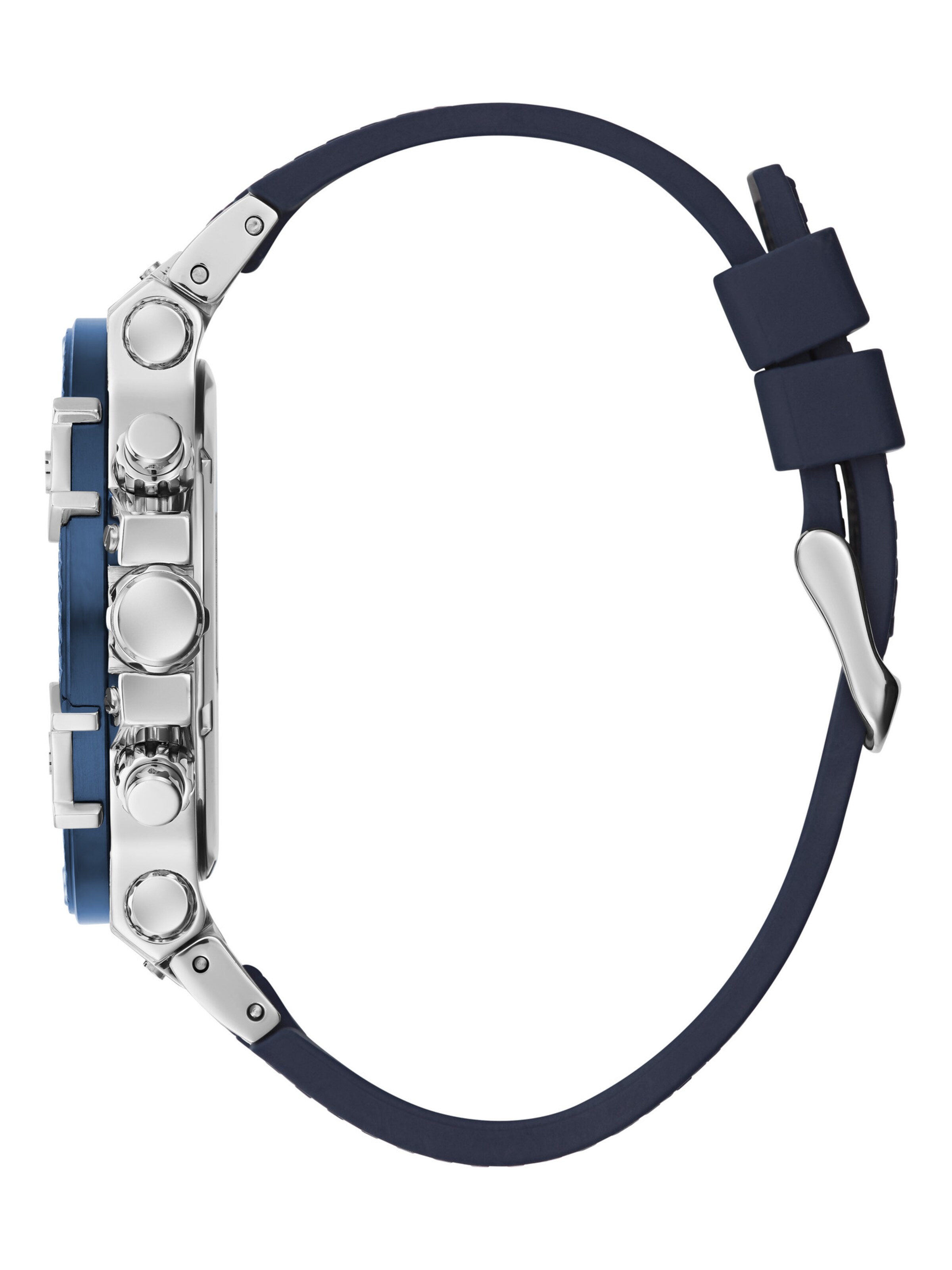 GUESS Analoog horloge ' CARBON ' in Gemengde kleuren