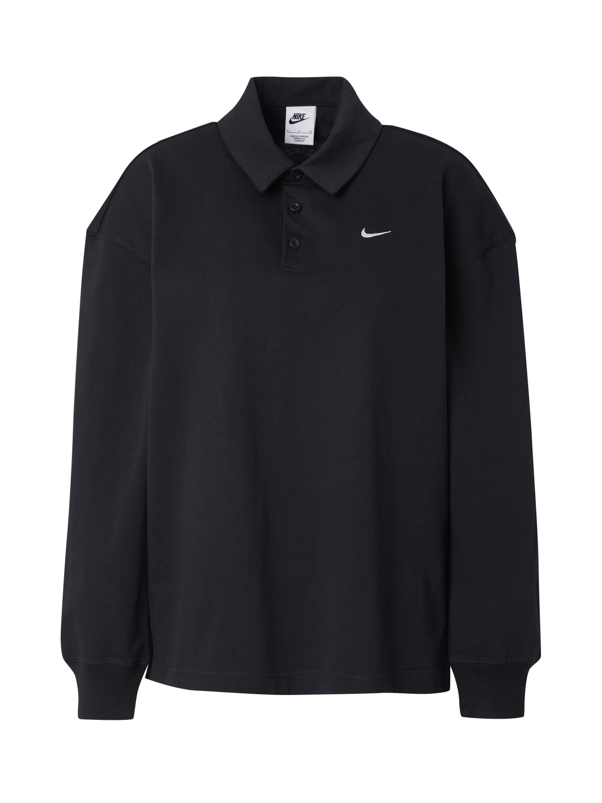 Nike Sportswear Футболка 'Essential' в Черный / Белый, Обзор товара