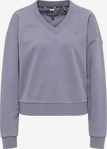 Sweat-shirt DreiMaster Vintage en violet : devant