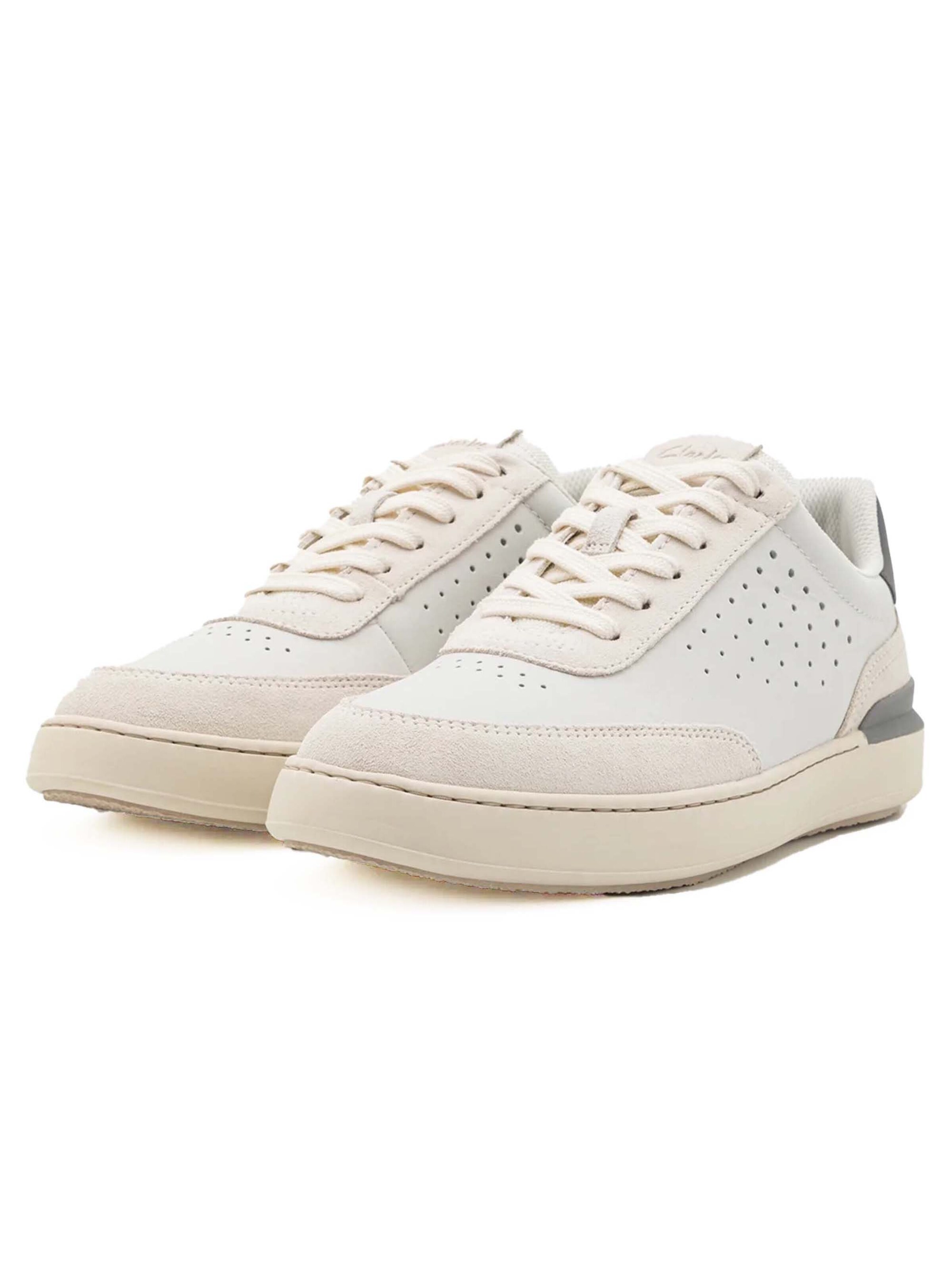 CLARKS Platform trainers 'Courtlite Run' in White