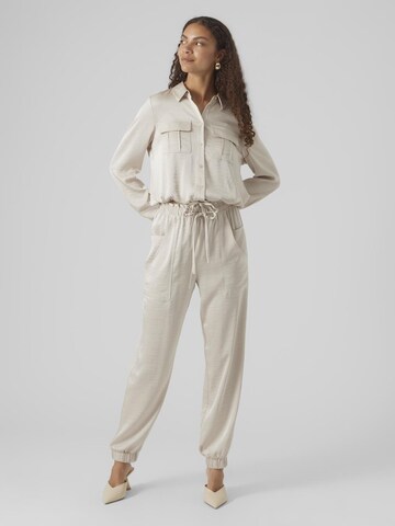 VERO MODA Bluse i beige