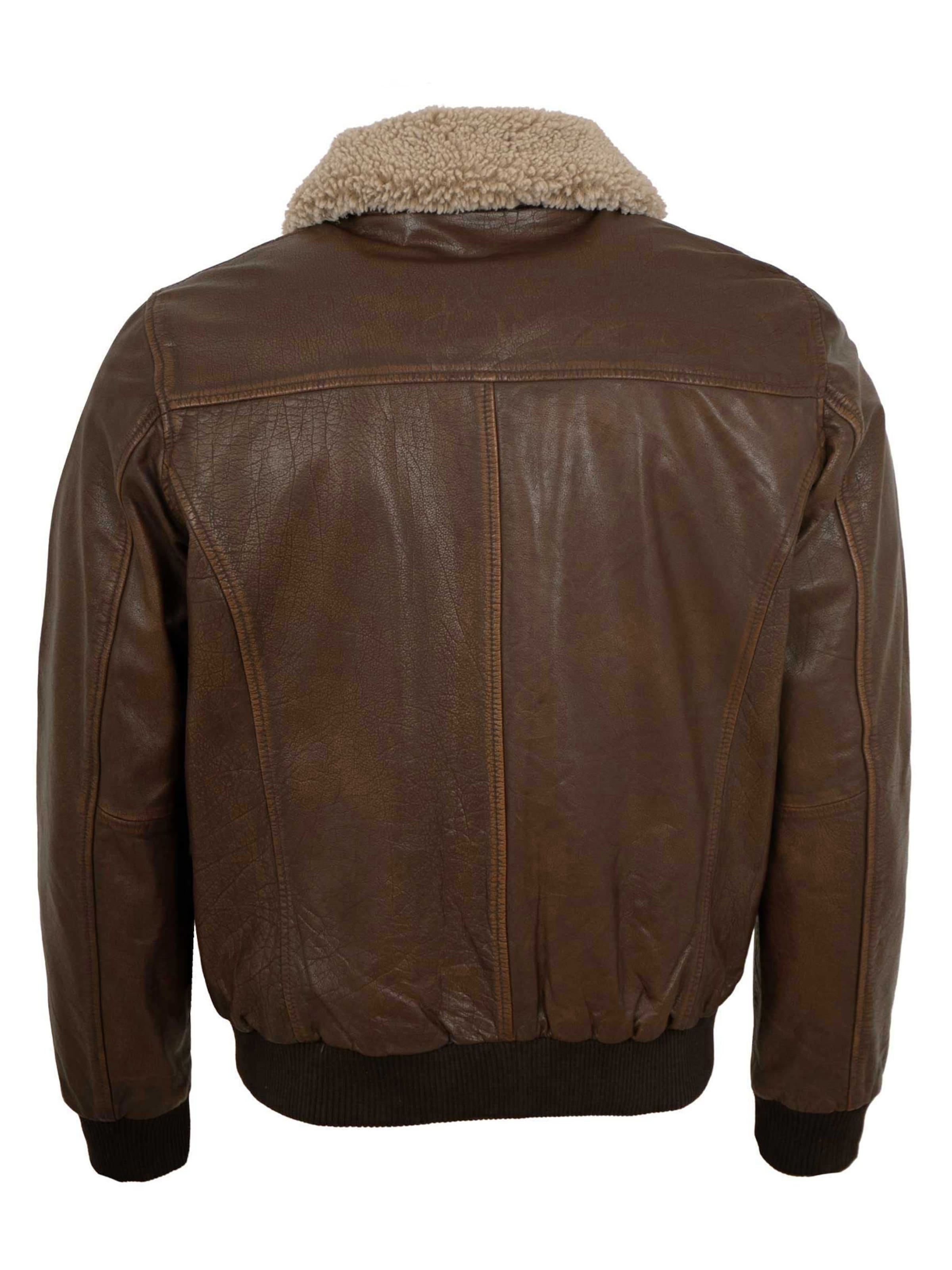 Jilani Between-Season Jacket 'KJ' in Brown