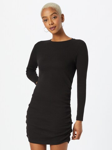24COLOURS Dress in Black: front