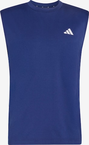 ADIDAS PERFORMANCE - Camiseta funcional 'Essentials Feelready' en azul: frente