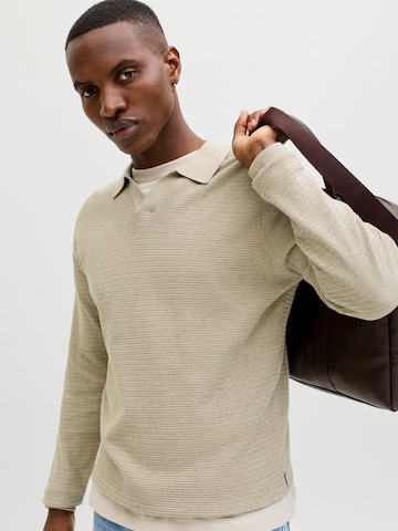 JACK & JONES Svetr 'JPRBLURiley' – béžová