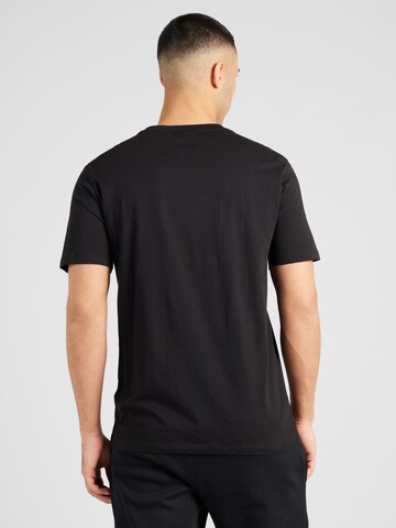 HUGO T-Shirt 'Dimento' in Schwarz