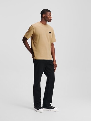 T-Shirt Karl Lagerfeld en beige