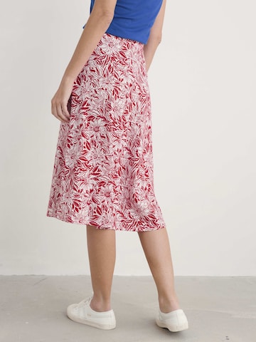 Seasalt Cornwall Rok 'Rose' in Rood