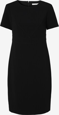 TATUUM - Vestido 'WARTI' en negro: frente