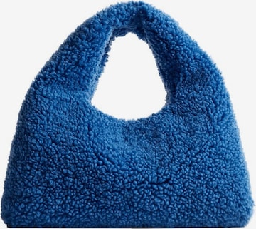 MANGO Handbag 'Stef' in Blue: front