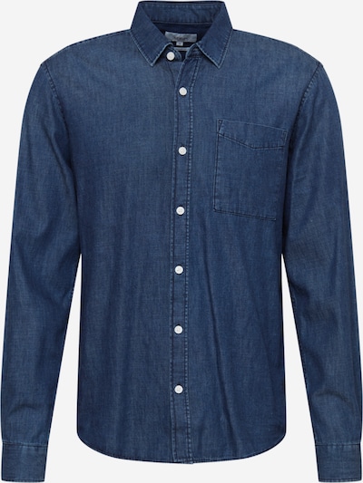 Cămașă s.Oliver pe albastru denim / alb, Vizualizare produs