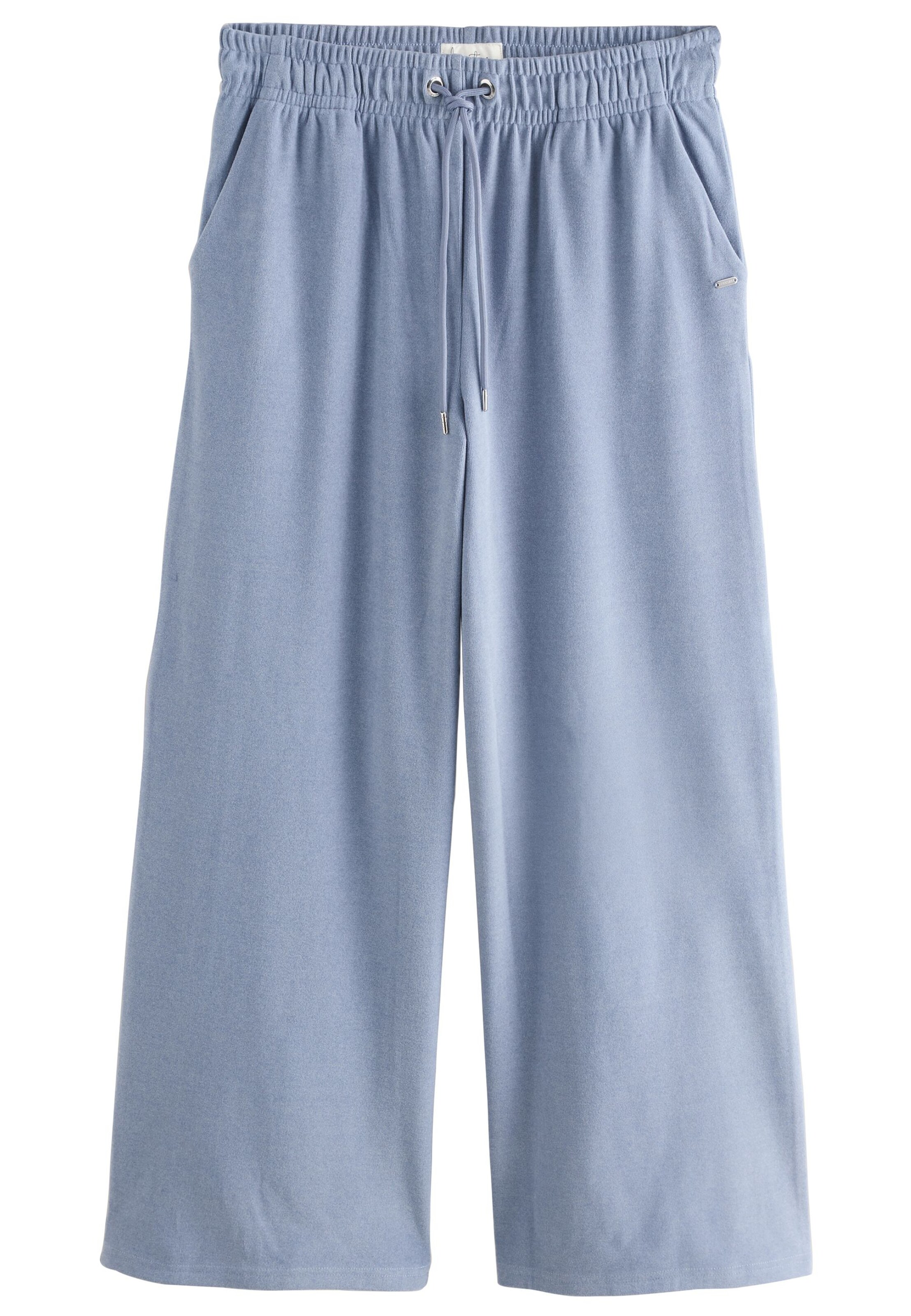 Next Wide Leg Hose in Blau: Vorderseite
