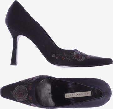 PURA LOPEZ Pumps 39 in Schwarz: predná strana