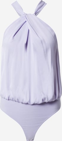 Ema Louise x ABOUT YOU Blouse Bodysuit 'Anusha' in Purple: front