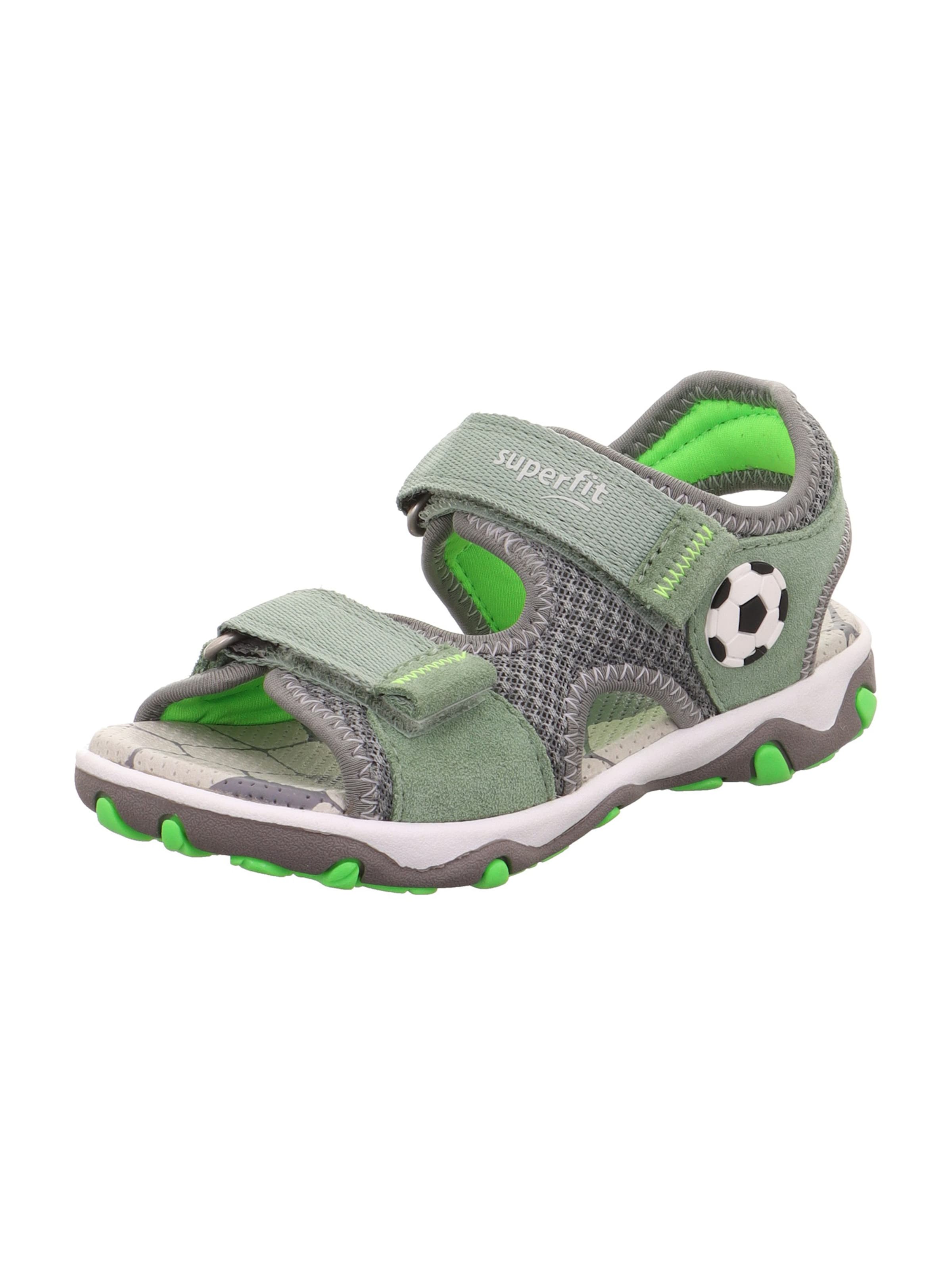 SUPERFIT Otvorená obuv 'MIKE 3.0' - Zelená: predná strana