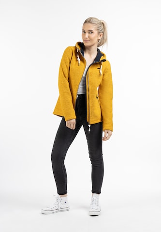 Schmuddelwedda Fleece jacket in Yellow