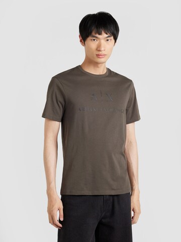 ARMANI EXCHANGE Shirt '8NZTCJ' in Green: front