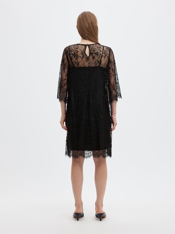 SELECTED Cocktailjurk in Zwart