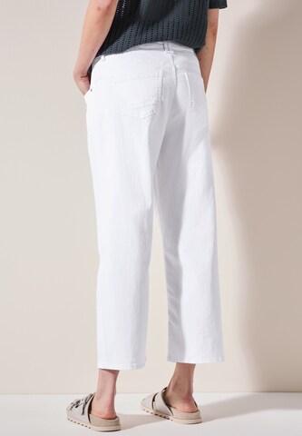 CECIL Loosefit Wide Leg Jeans in Weiß