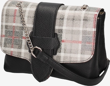 Borsa a tracolla di Gave Lux in nero: frontale