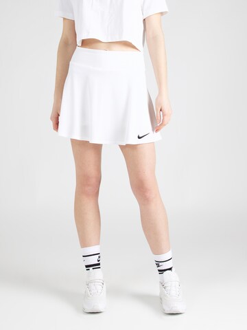 NIKE Sports skirt in White: front