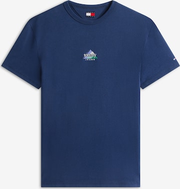Tommy Jeans Koszulka w kolorze niebieski: przód