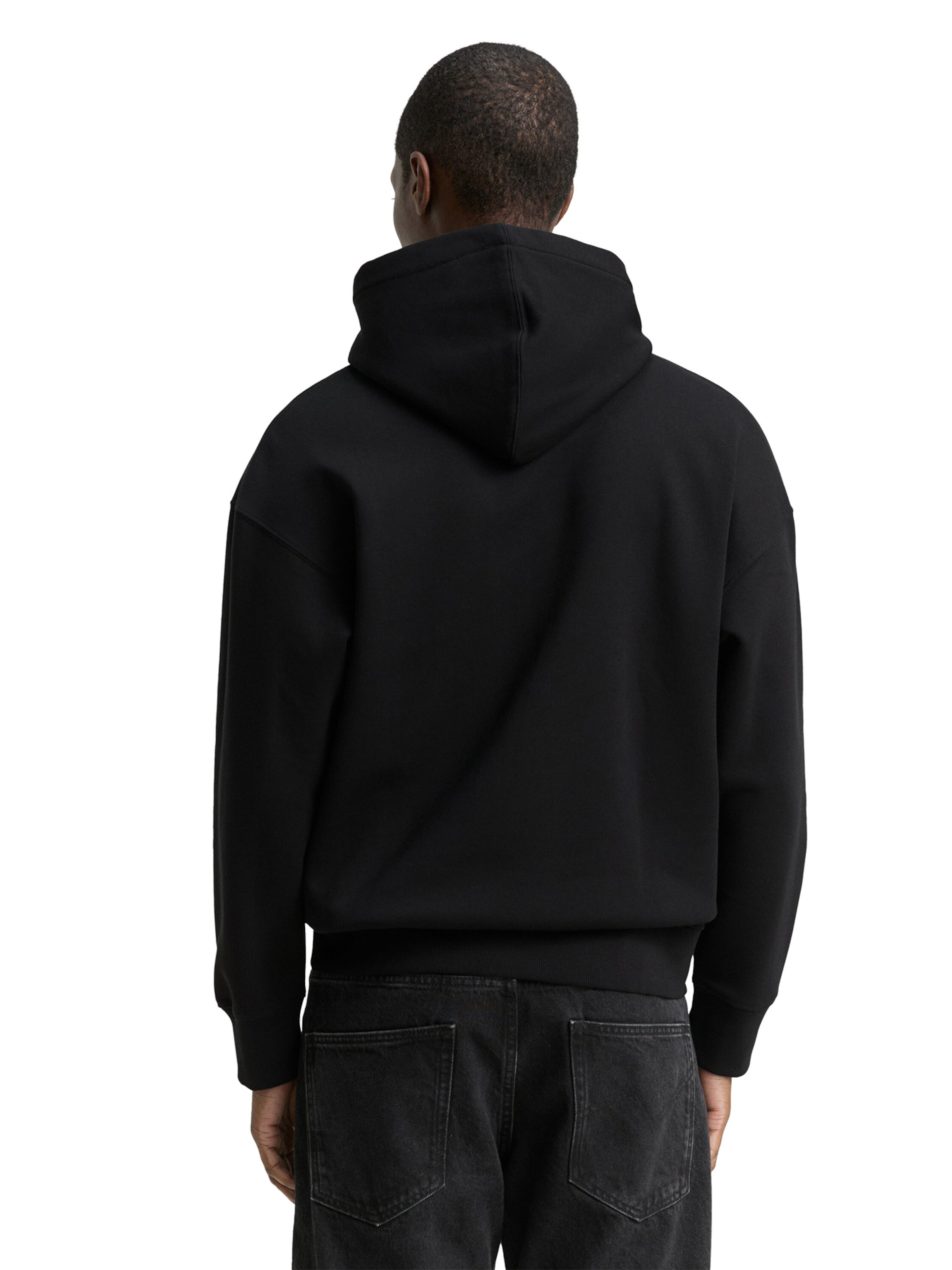 TOM TAILOR DENIM Свитшот в Черный