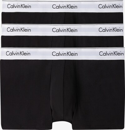 Calvin Klein Underwear Boxers en gris clair / noir / blanc, Vue avec produit