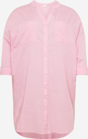 Bluză ONLY Carmakoma pe roz deschis, Vizualizare produs