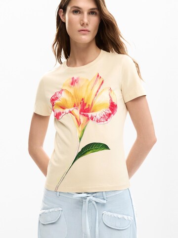 T-shirt Desigual en blanc