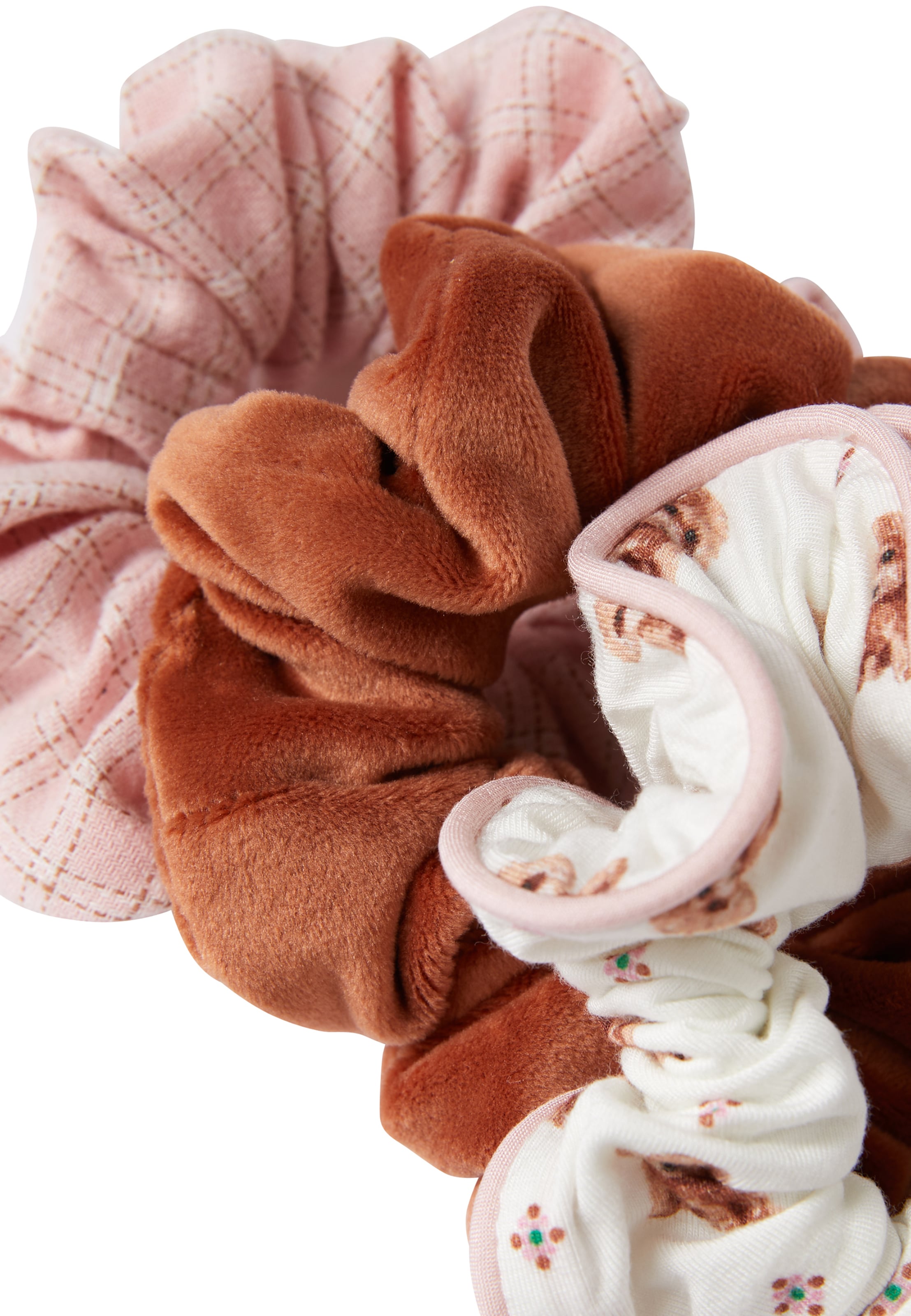 ETAM Scrunchie 'Ruby' in Braun