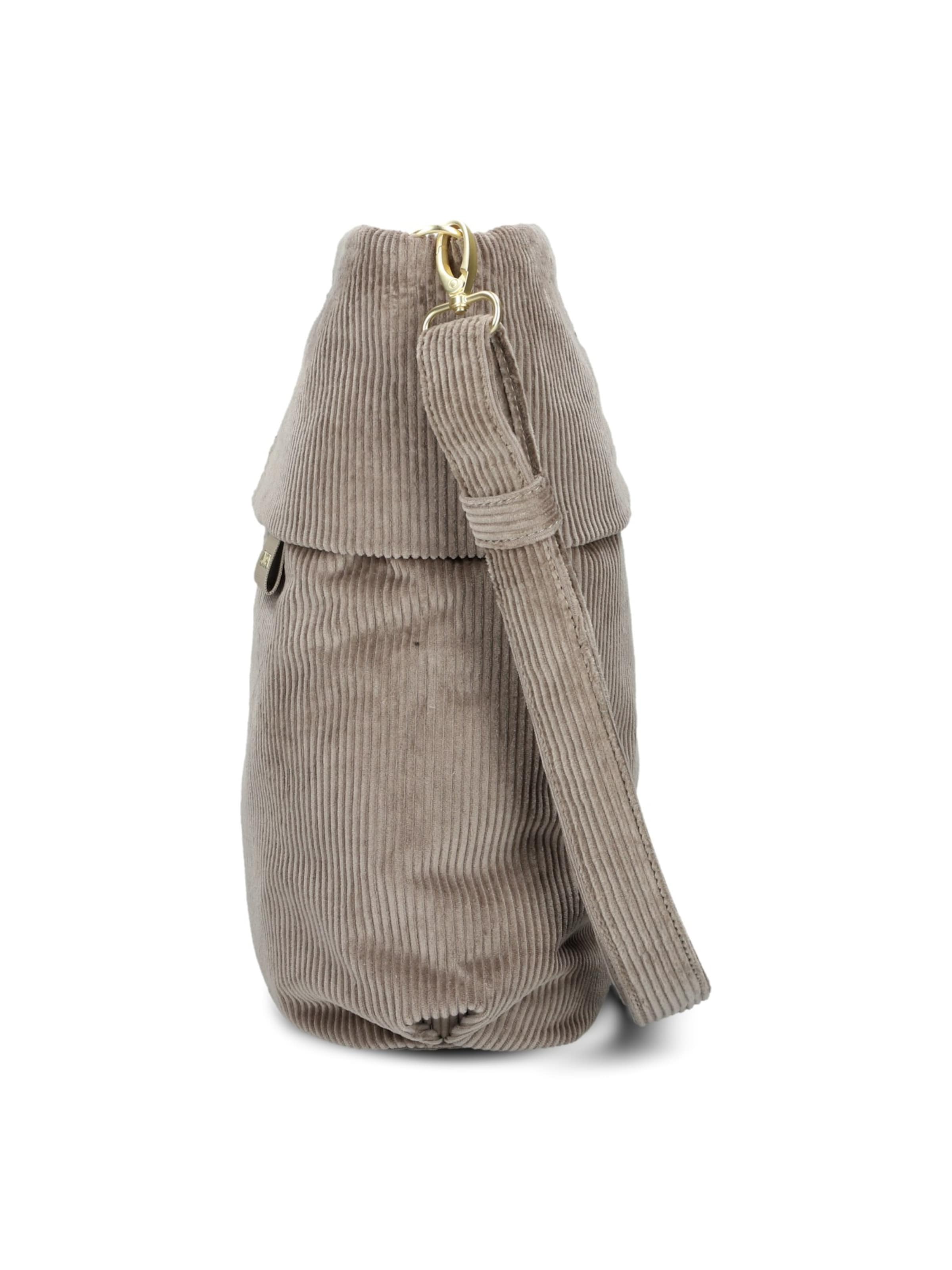 ZWEI - Bolso de hombro 'MADEMOISELLE.M M12' en beige