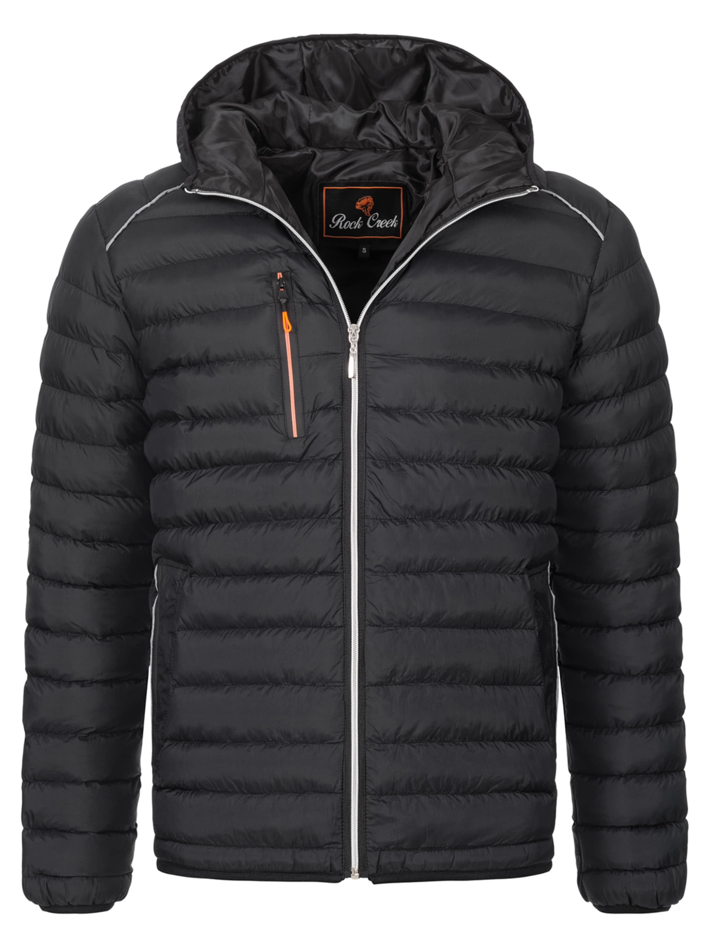 Rock Creek Jacke in Schwarz: Vorderseite