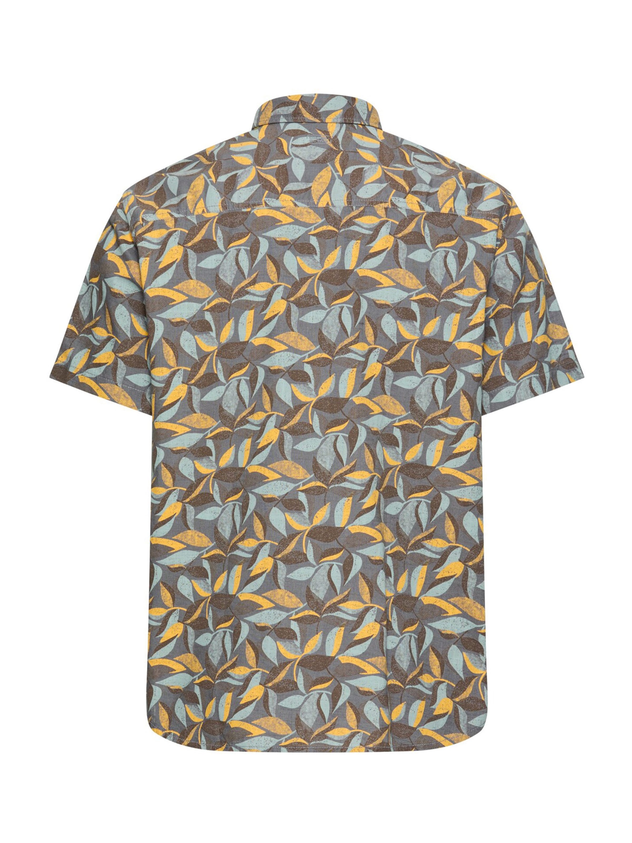 CAMEL ACTIVE Regular Fit Hemd in Gelb