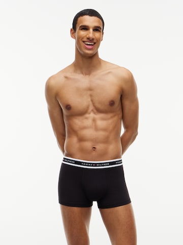 Boxeri de la Tommy Hilfiger Underwear pe negru: față
