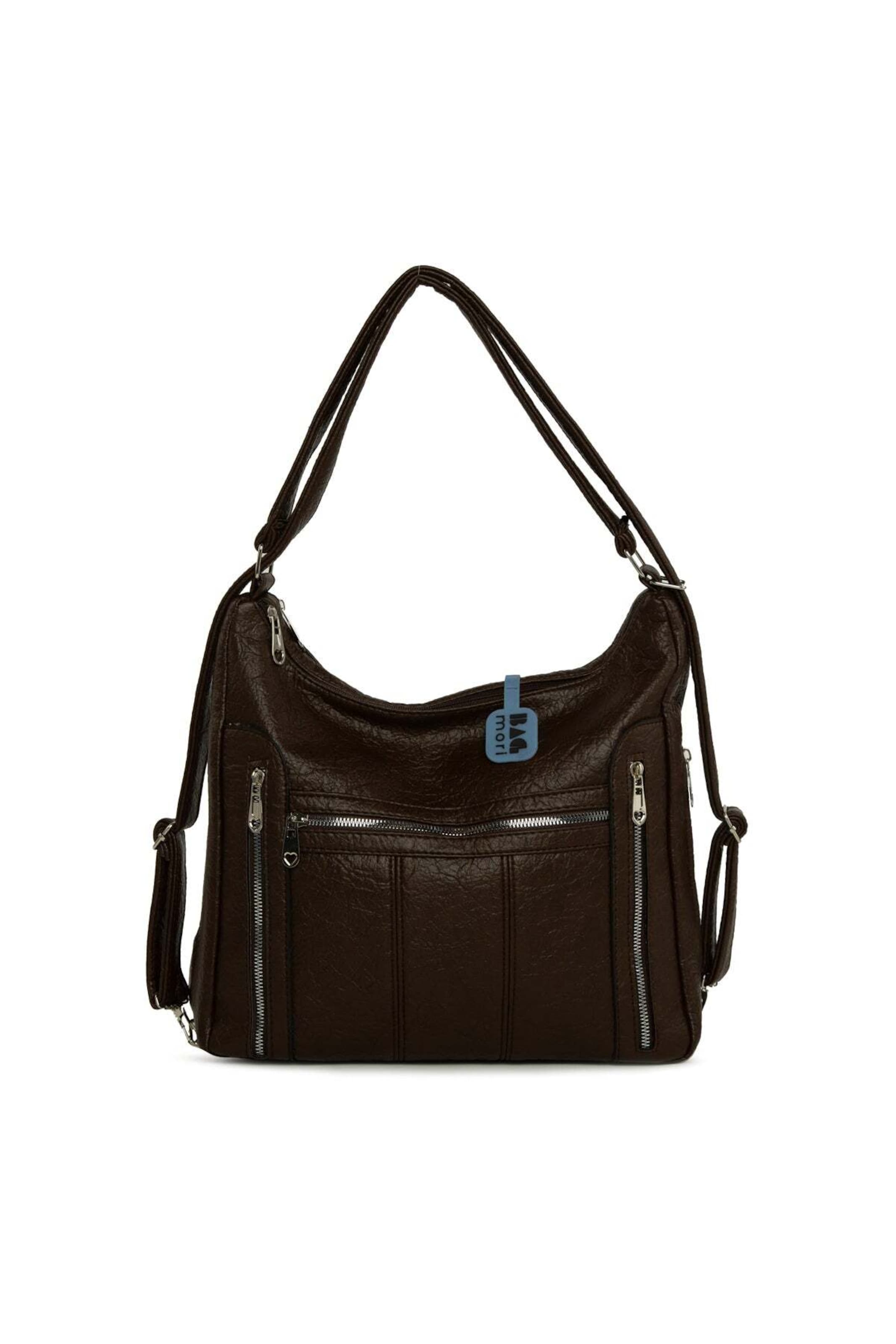 Bagmori Shoulder bag in Dark brown, Item view